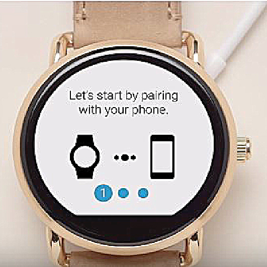 How to connect the Fossil Q smartwatch with iPhone