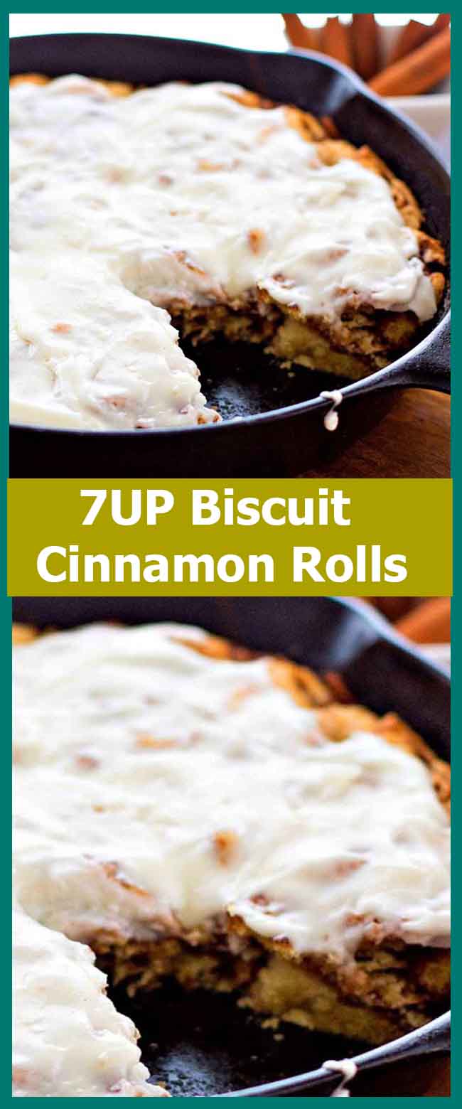 7UP Biscuit Cinnamon Rolls