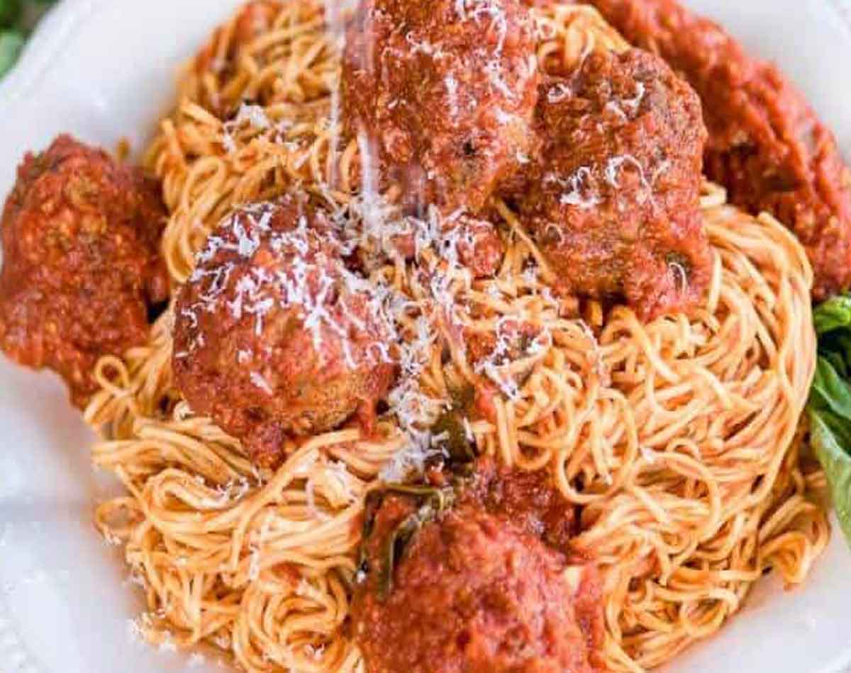 Spaghetti Meatball Supper