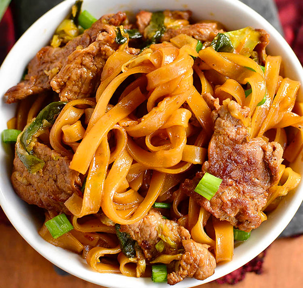 Mongolian Beef Noodle Bowls