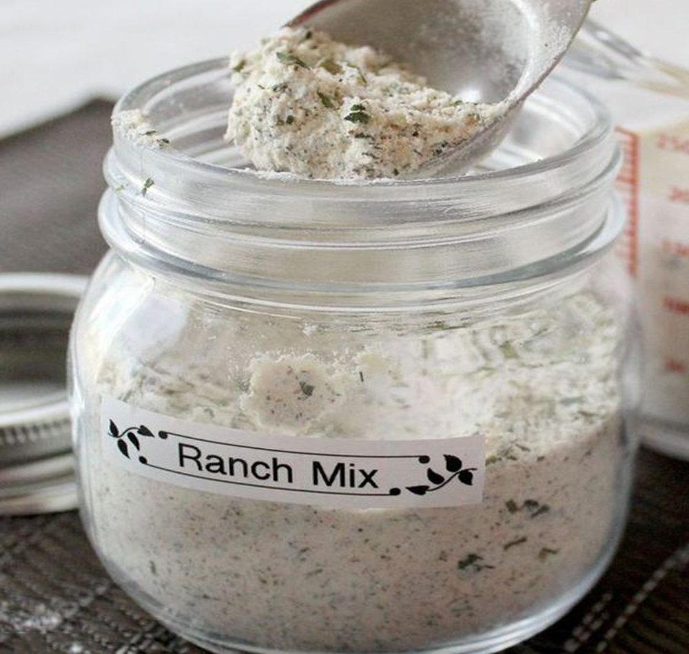 How To Make your own ranch dressing mix from scratch