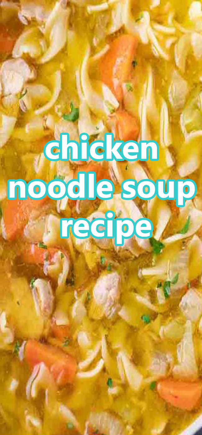 Easy Chicken Noodle Soup Recipe | superfashion.us