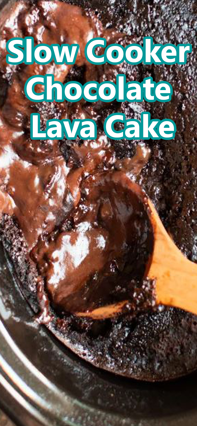 Slow Cooked Chocolate Lava Cake