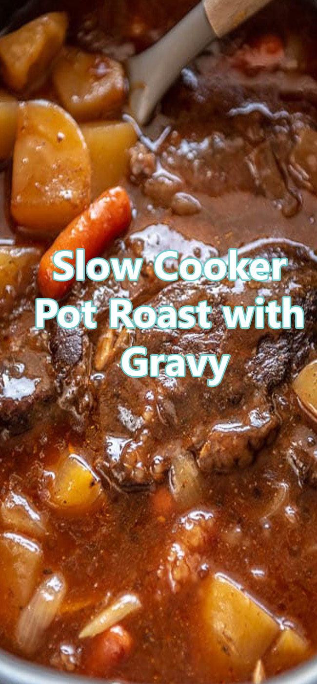 Slow Cooker Pot Roast with Gravy