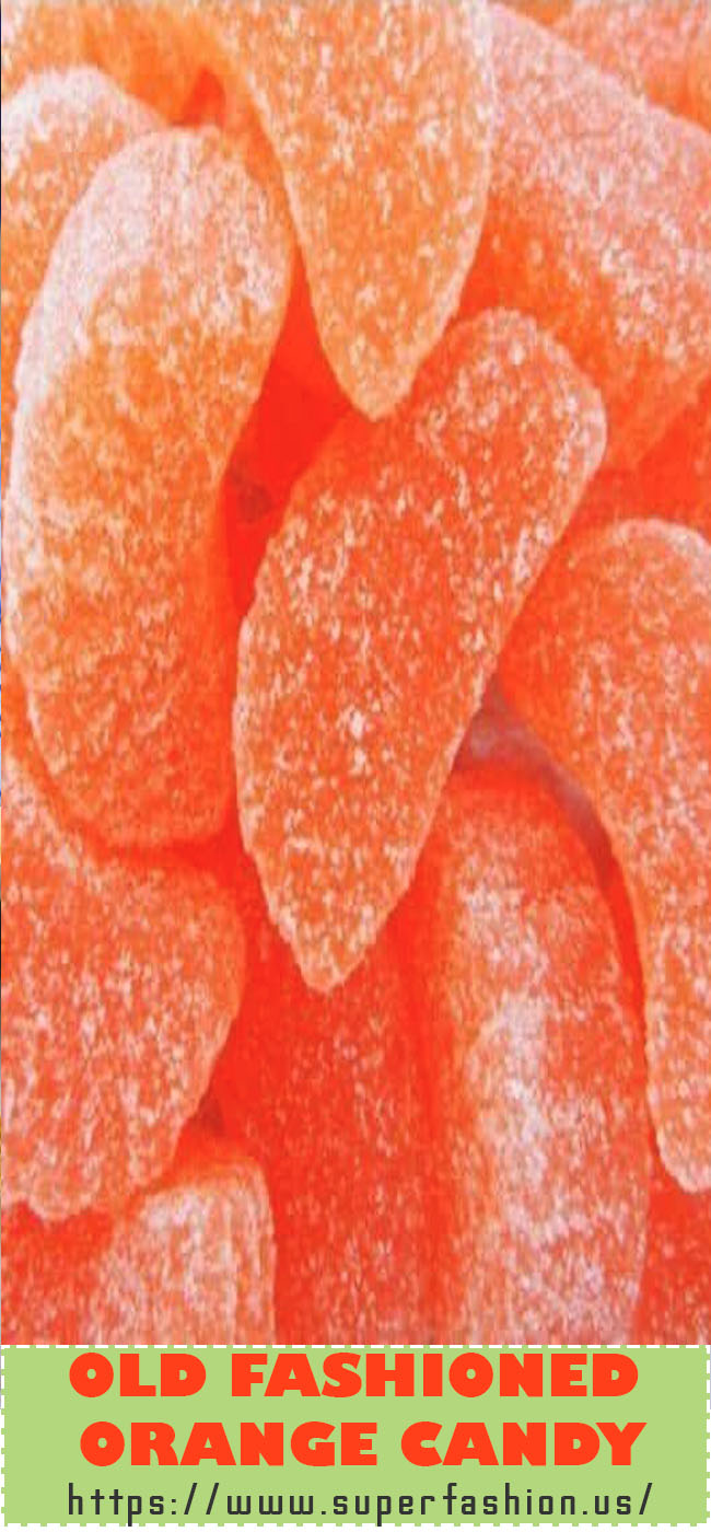 old fashioned orange candy