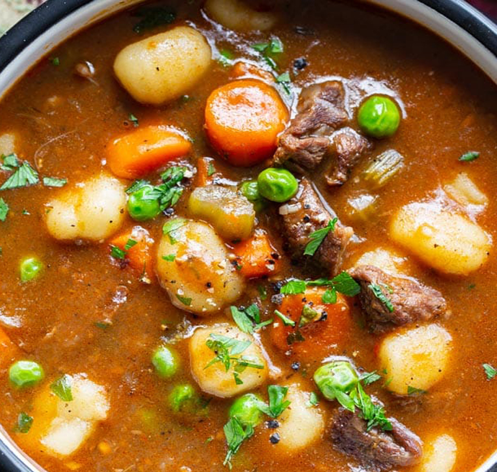 Beef and Gnocchi Soup