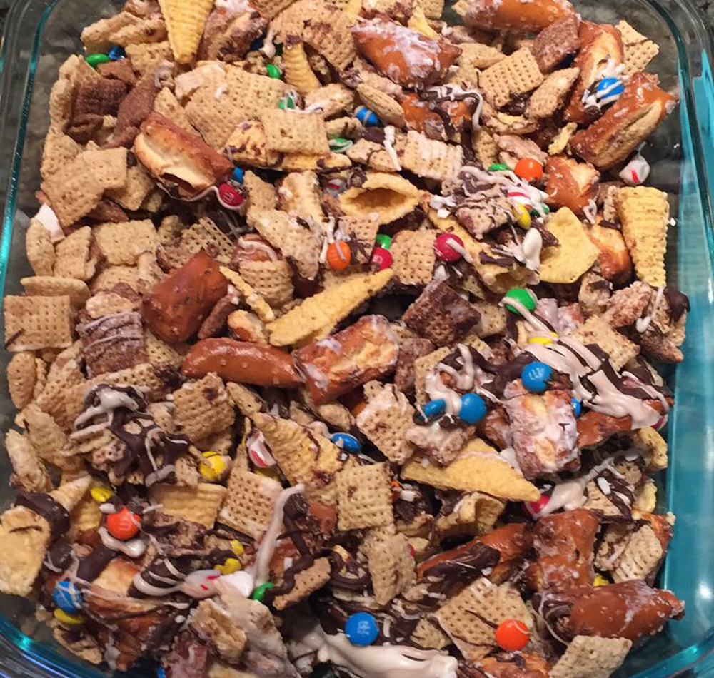 Christmas Chex party mix recipe