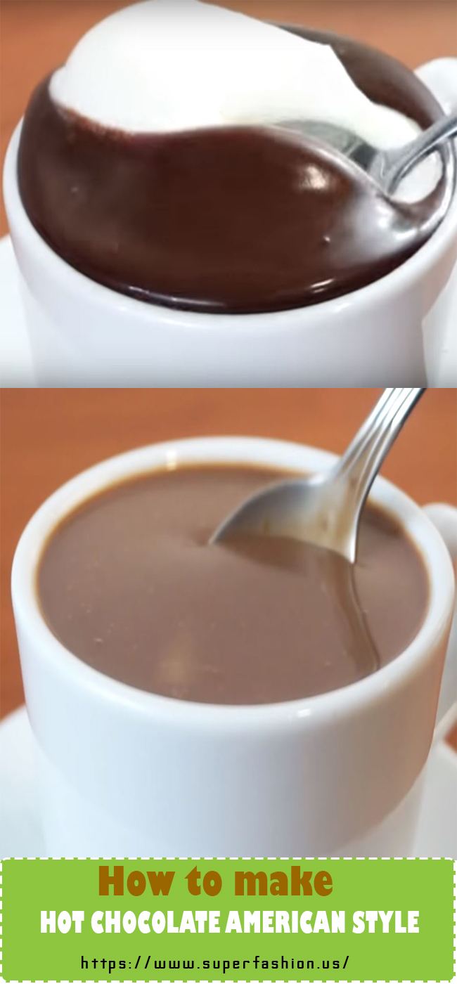 hot chocolate American style