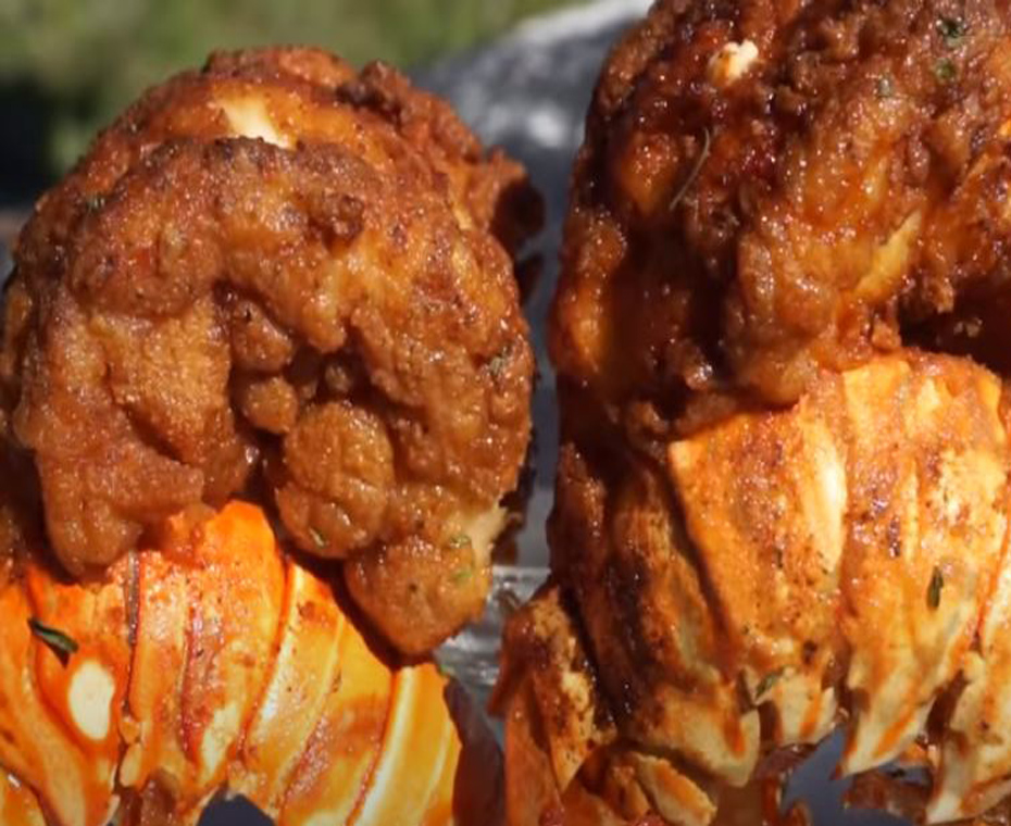 fried lobster tail