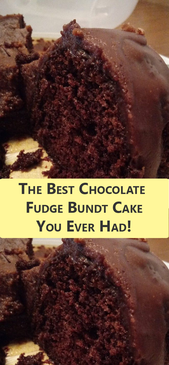 chocolate fudge bundt cake