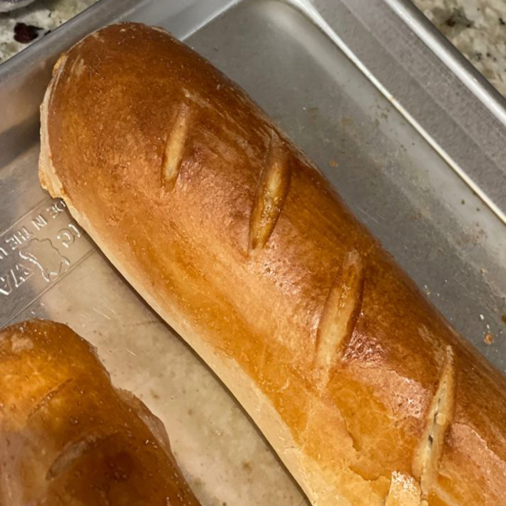 Italian air-fryer homemade bread