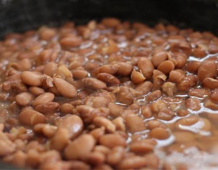 Mexican style pinto beans
