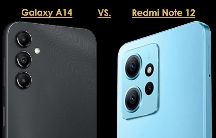 Redmi Note 12 vs. Galaxy A14
