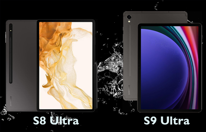 Galaxy Tab S9 Ultra vs. Galaxy Tab S8 Ultra