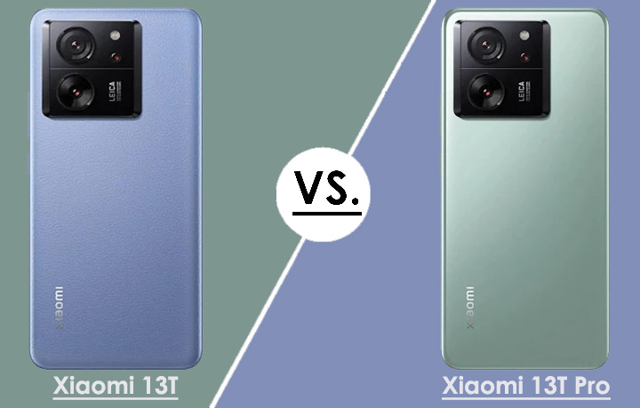 Xiaomi 13T vs. 13T Pro