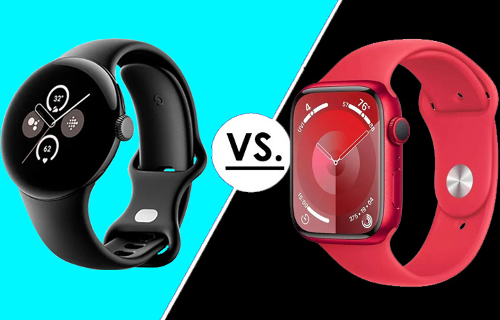 Google Pixel Watch 2 vs. Apple Watch Series 9