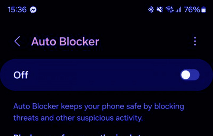 Auto Blocker